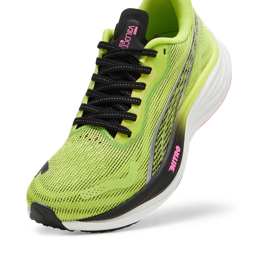 Puma Velocity Nitro 3 Joggesko Dame Volt/Sort