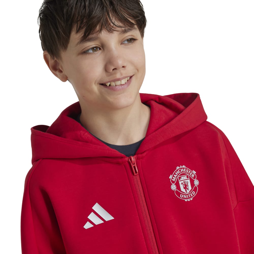 Adidas Manchester United Anthem Jakke Barn Rød