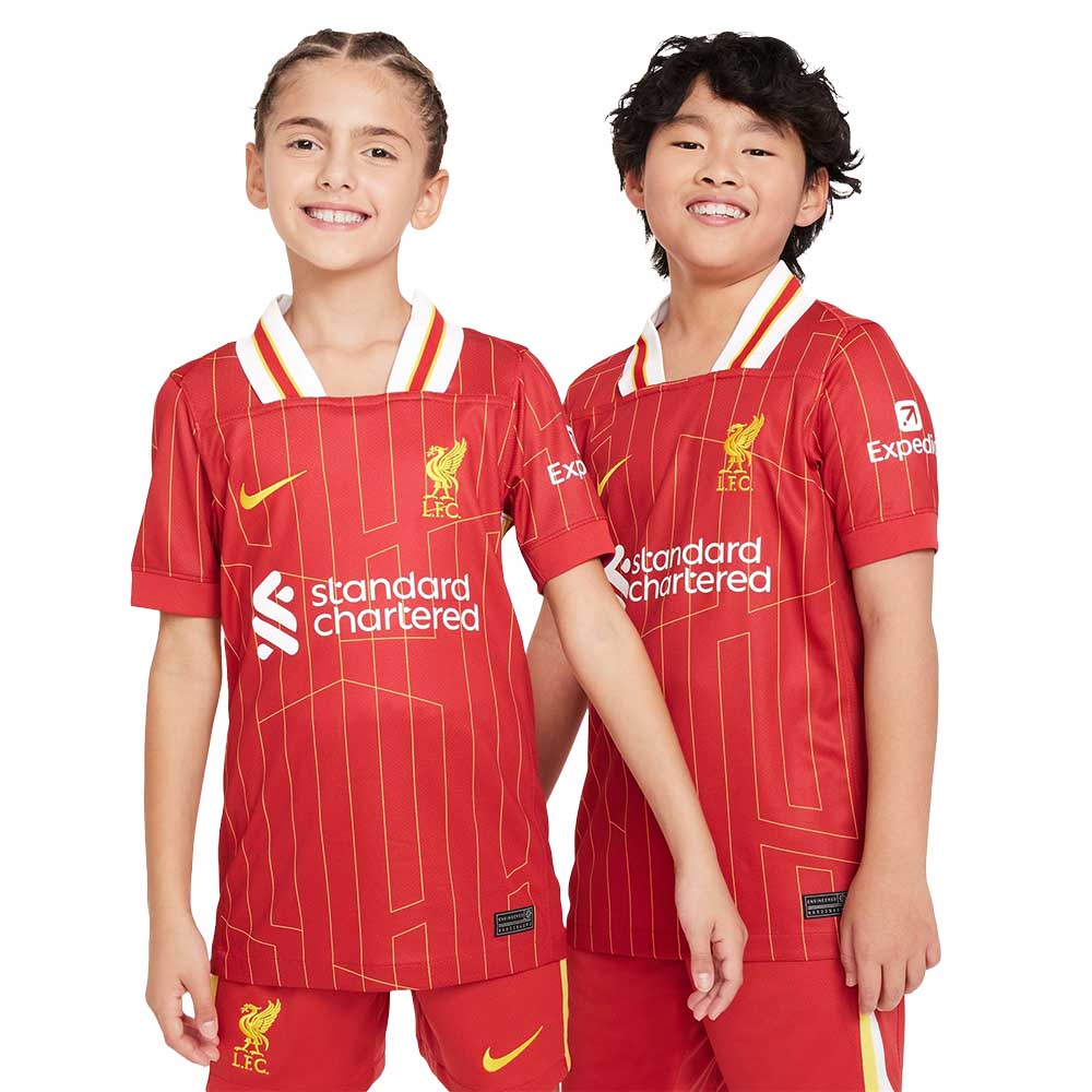 Nike Liverpool FC Fotballdrakt 24/25 Barn Hjemme 