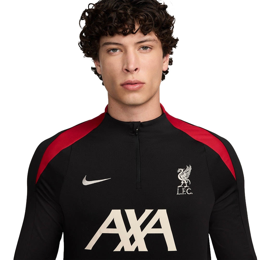 Nike Liverpool FC Dri-FIT Strike Treningsgenser 24/25 Sort