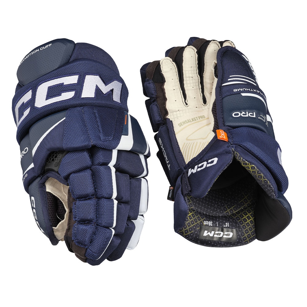 Ccm Tacks XF PRO Hockeyhanske Marine