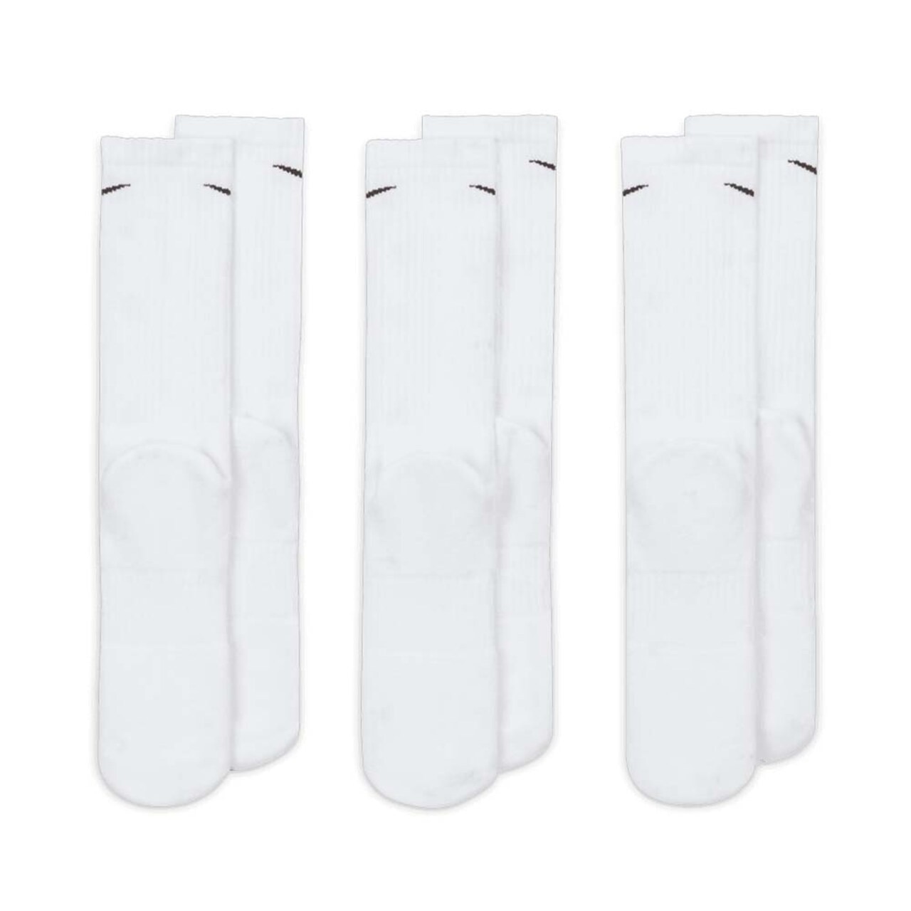 Nike Everyday Crew Sokker 3-Pack Hvit