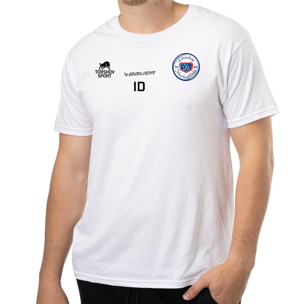 Bauer Lørenskog Hockey Core T-skjorte