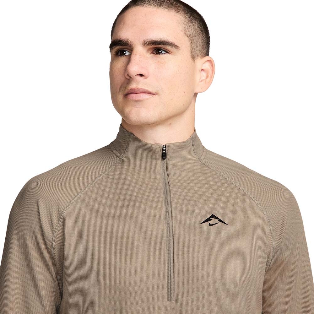 Nike Dri-Fit Trail Midlayer Half-Zip Herre Beige/Brun