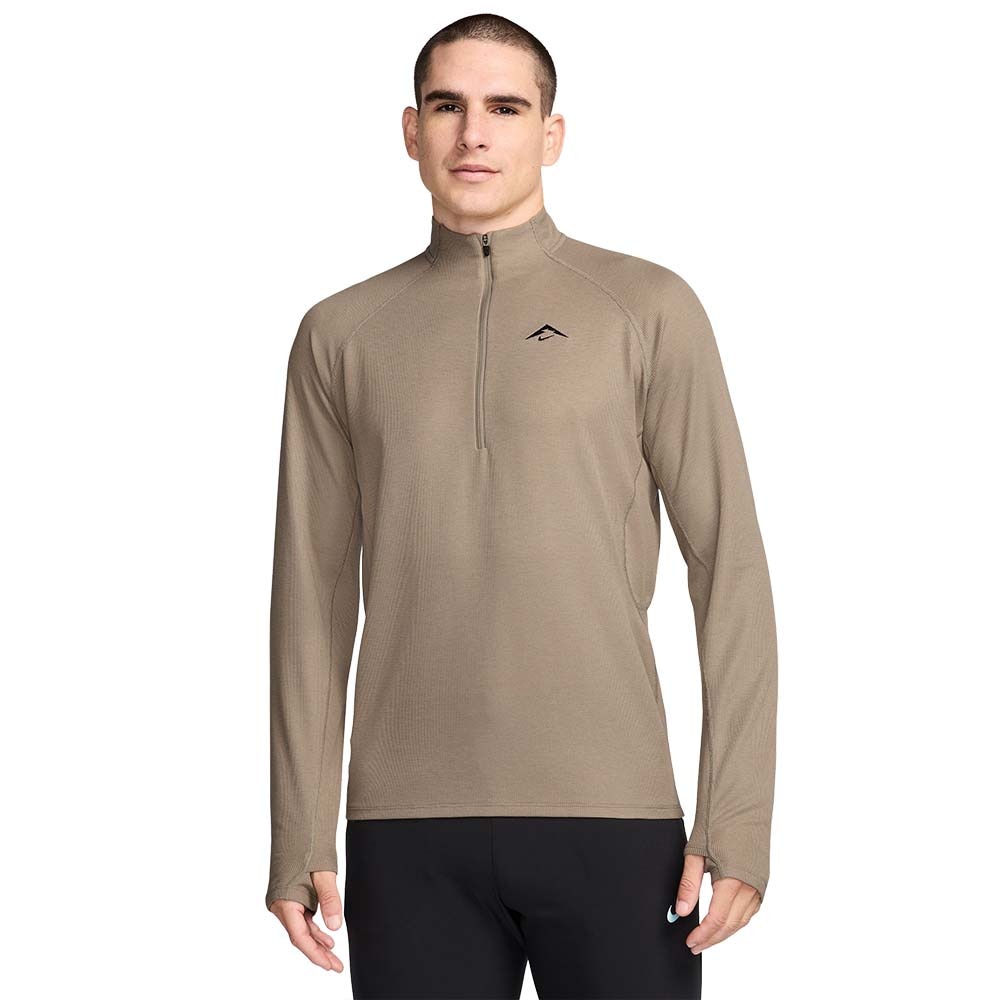 Nike Dri-Fit Trail Midlayer Half-Zip Herre Beige/Brun