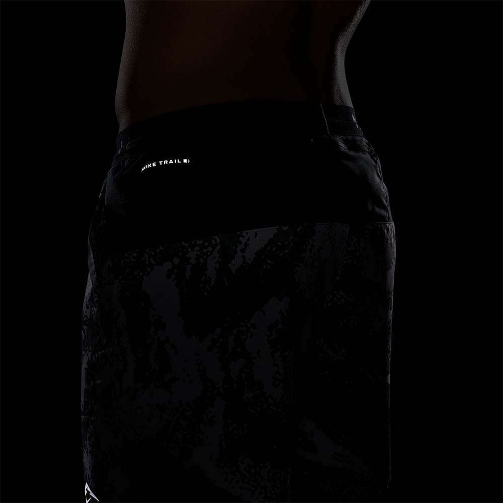 Nike Dri-Fit Trail Stride Løpeshorts Herre Sort/Grå