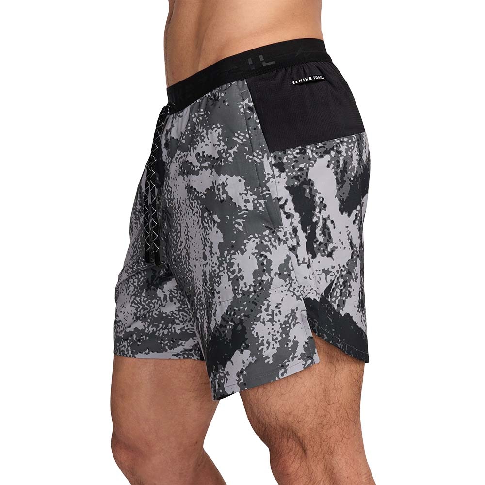 Nike Dri-Fit Trail Stride Løpeshorts Herre Sort/Grå