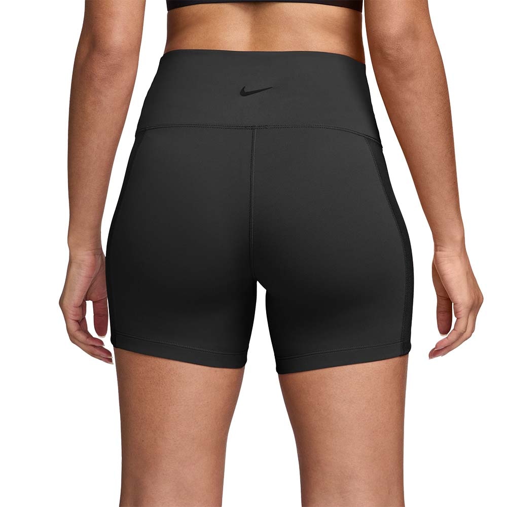 Nike Dri-Fit One Wrap 5" High-Rise Løpeshorts Dame Sort