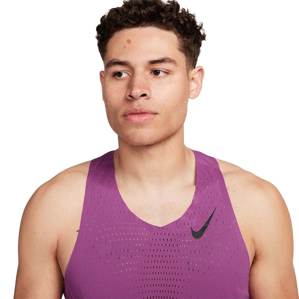 Nike Dri-Fit AeroSwift ADV Singlet Herre Lilla