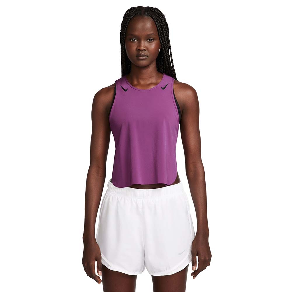 Nike Dri-Fit AeroSwift ADV Crop Tank Dame Lilla