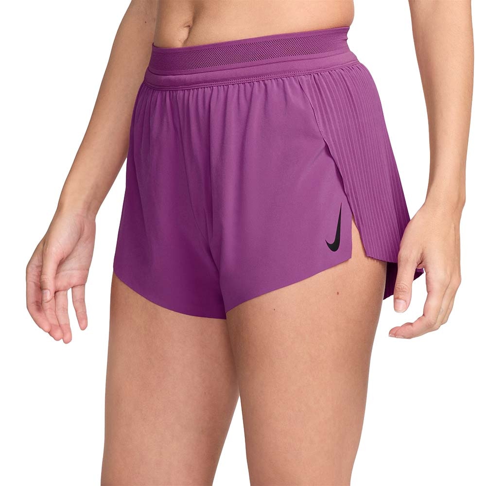 Nike Dri-Fit AeroSwift ADV 3" Løpeshorts Dame Lilla