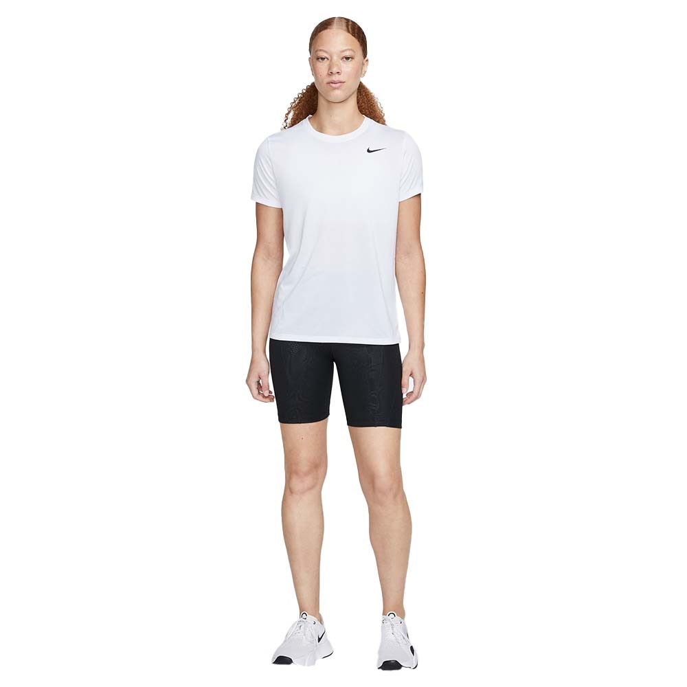 Nike Dri-Fit Relaxed Kortermet Trøye Dame Hvit