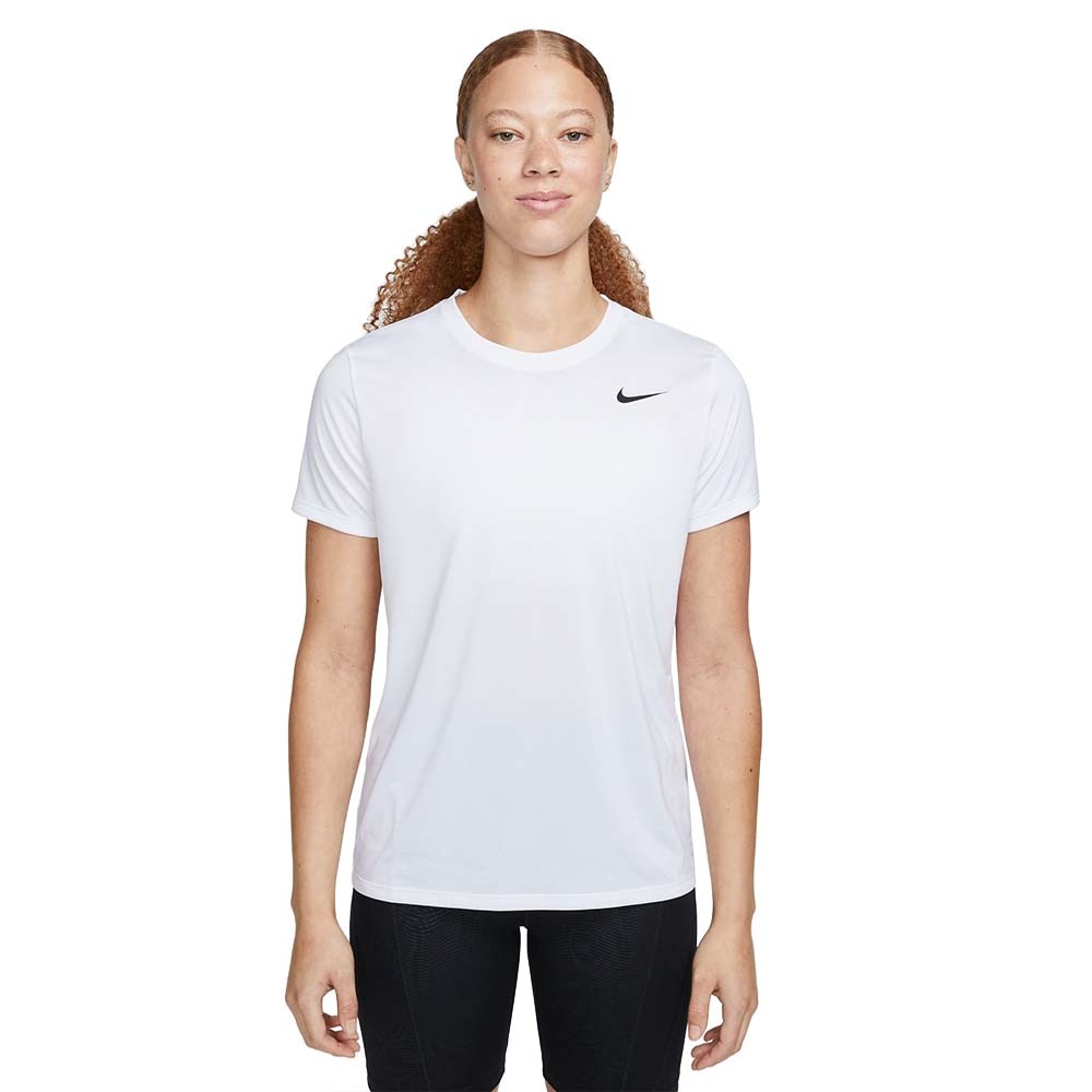 Nike Dri-Fit Relaxed Kortermet Trøye Dame Hvit