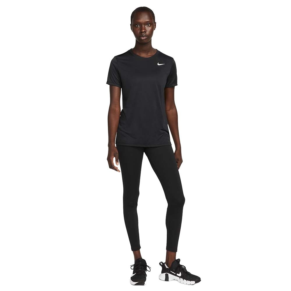 Nike Dri-Fit Relaxed Kortermet Trøye Dame Sort