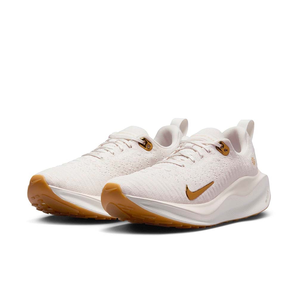 Nike React InfinityRN 4 Joggesko Dame Beige/Gull