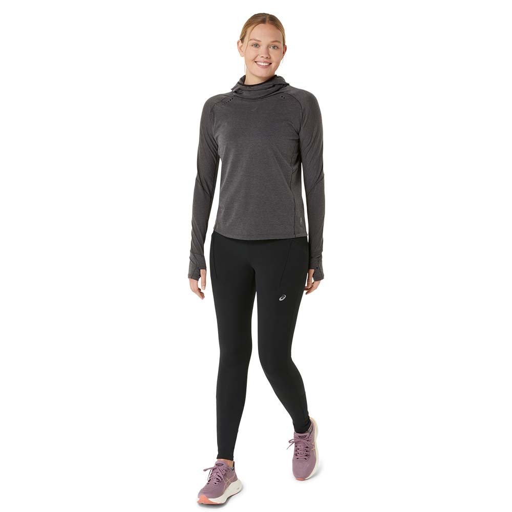 Asics Road Winter High Waist Tights Dame Sort