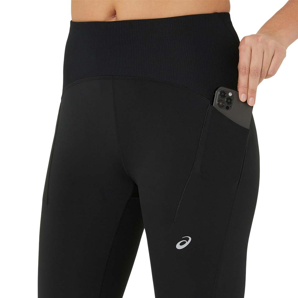 Asics Road Winter High Waist Tights Dame Sort