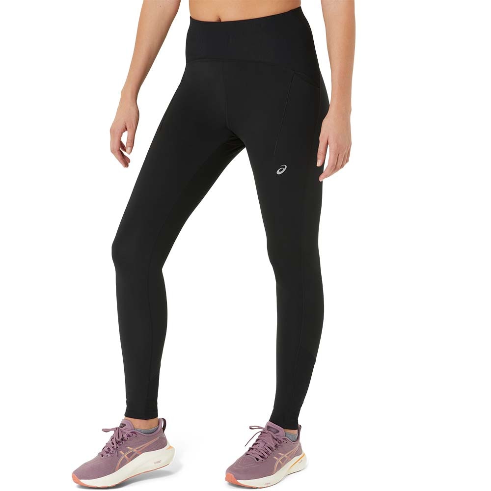 Asics Road Winter High Waist Tights Dame Sort