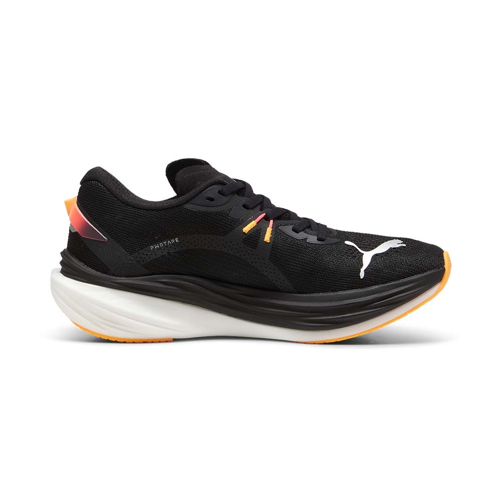 Puma Deviate Nitro 3 Joggesko Herre Sort/Oransje