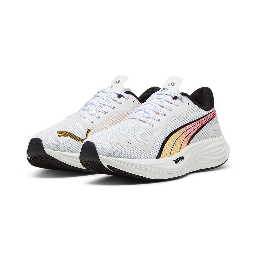 Puma Velocity Nitro 3 Joggesko Herre Hvit/Oransje