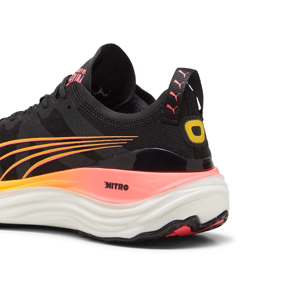 Puma ForeverRun Nitro Joggesko Herre Sort/Oransje/Rosa