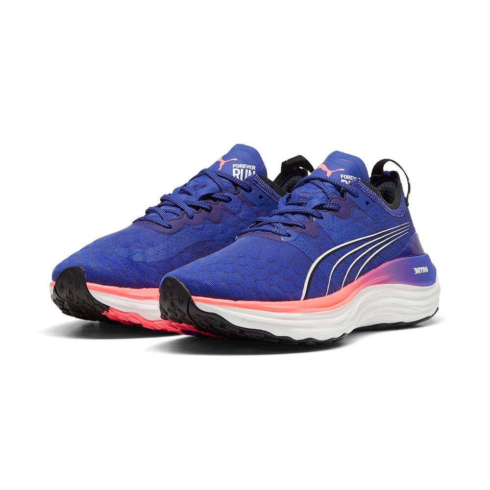 Puma ForeverRun Nitro Joggesko Dame Blå/Rosa