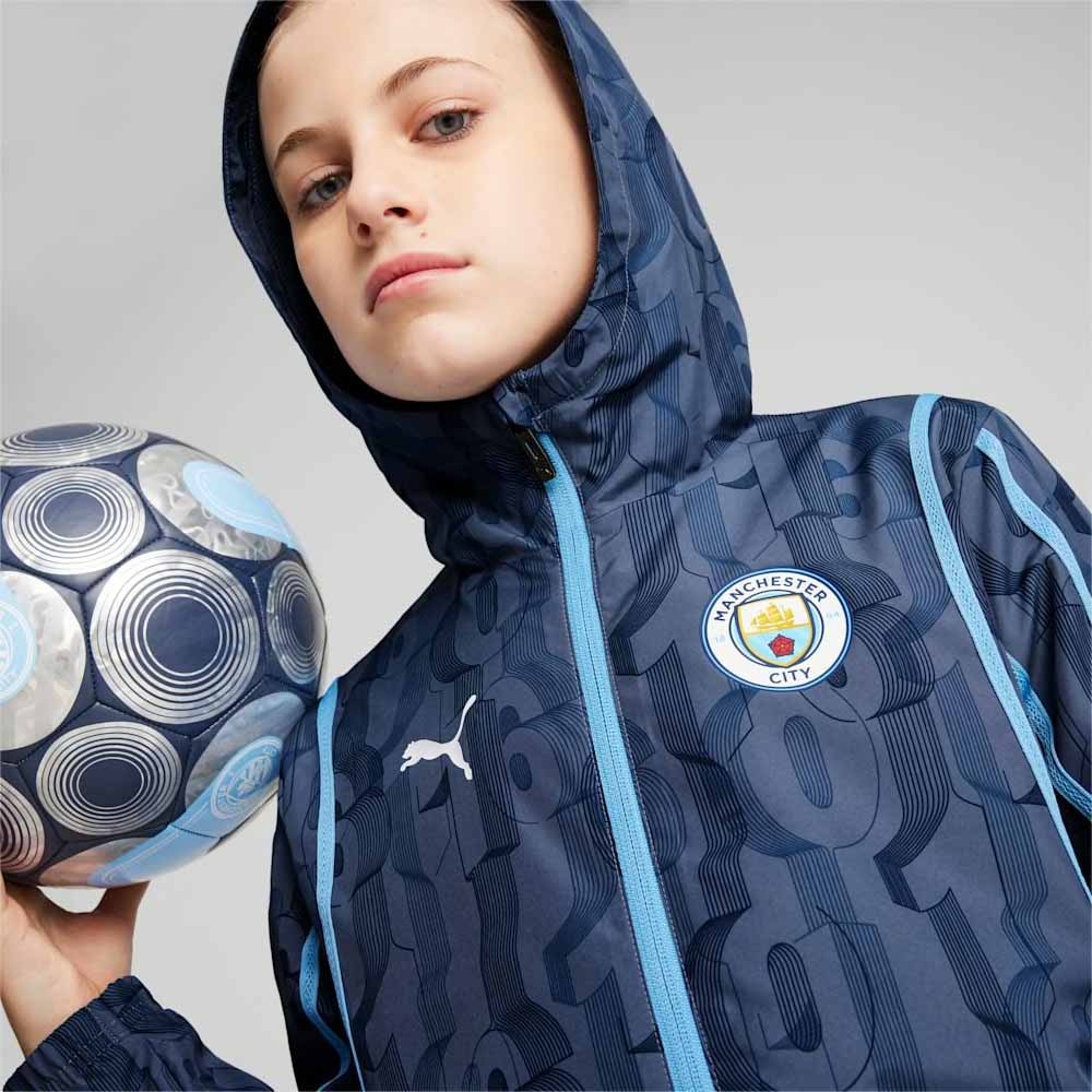 Puma Manchester City Pre Match Fotballjakke Barn 24/25