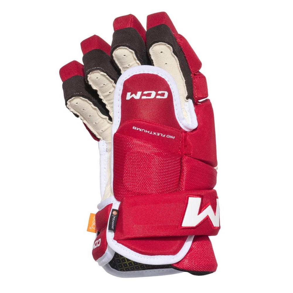 Ccm Tacks 4 Roll Pro 3 Hockeyhanske Rød