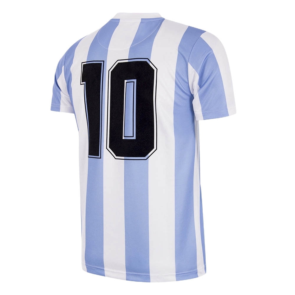 Copa Maradona X COPA Argentina 1986 Retro Footballdrakt Hjemme