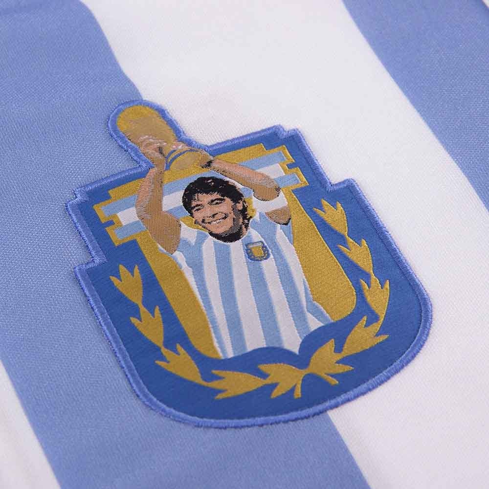 Copa Maradona X COPA Argentina 1986 Retro Footballdrakt Hjemme