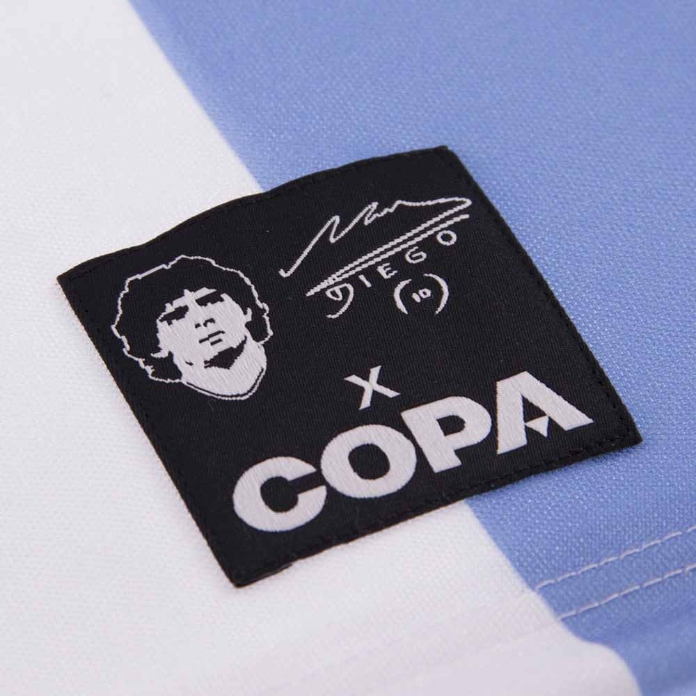 Copa Maradona X COPA Argentina 1986 Retro Footballdrakt Hjemme