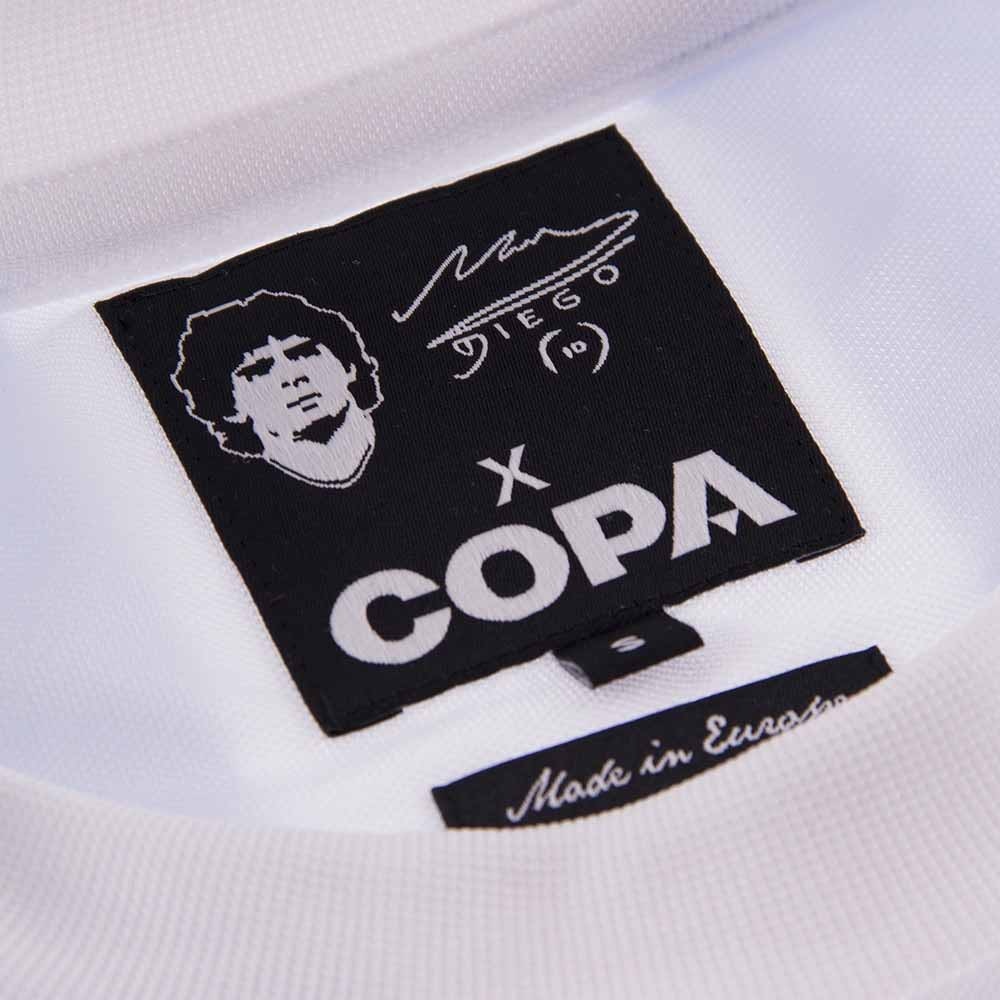 Copa Maradona X COPA Argentina 1986 Retro Footballdrakt Hjemme