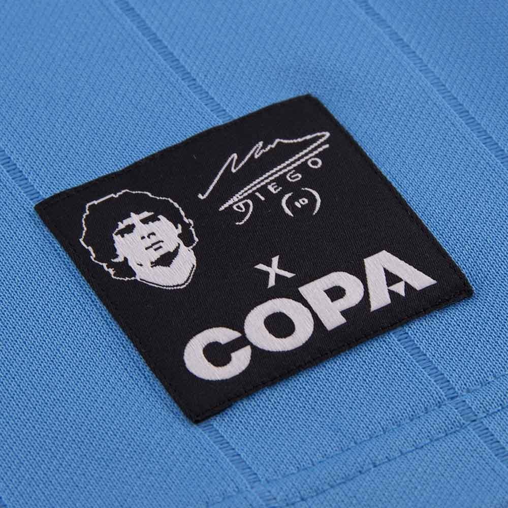 Copa Maradona X COPA Napoli 1986-87 Retro Fotballdrakt Hjemme