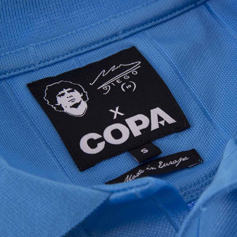 Copa Maradona X COPA Napoli 1986-87 Retro Fotballdrakt Hjemme