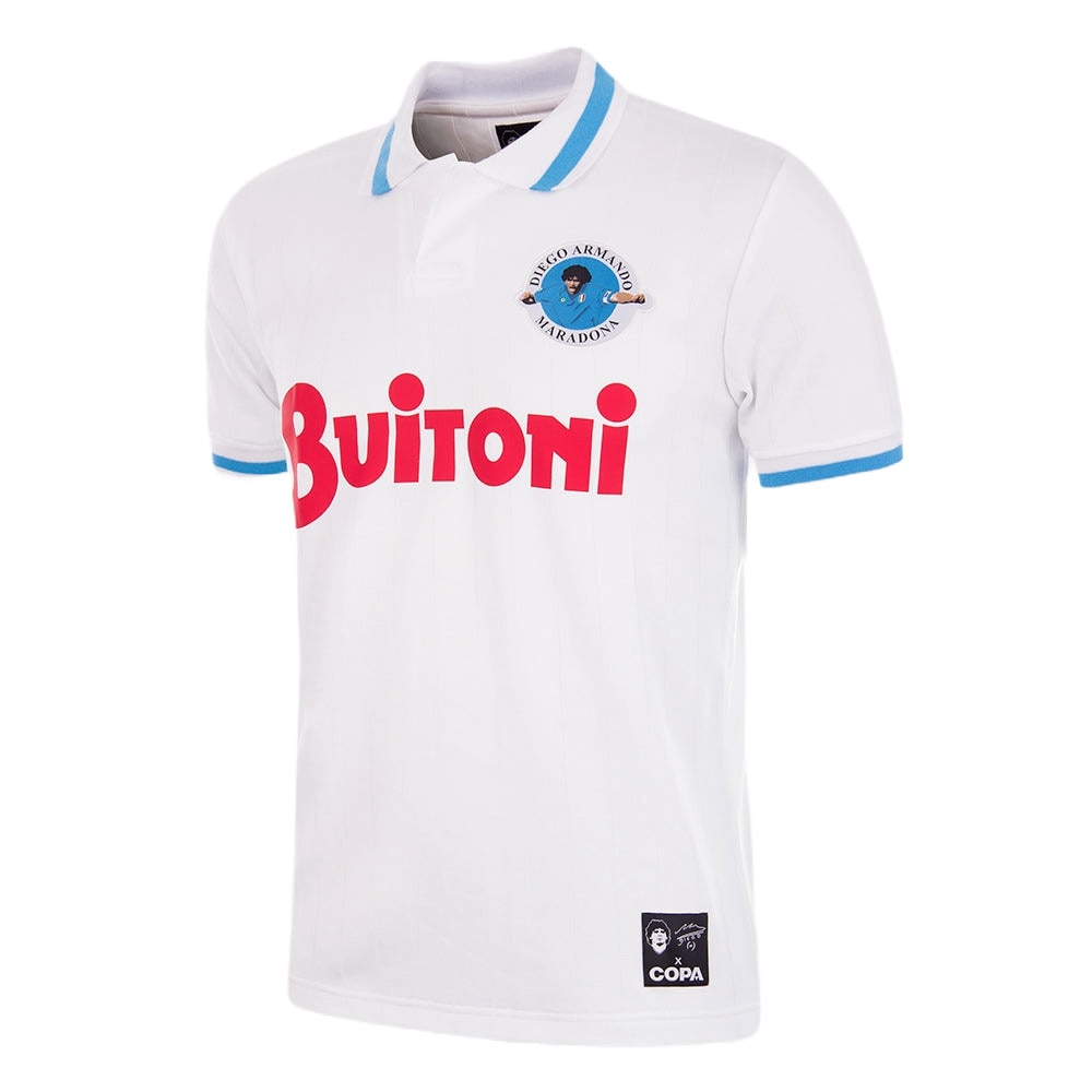 Copa Maradona X COPA Napoli 1986-87 Retro Fotballdrakt Borte