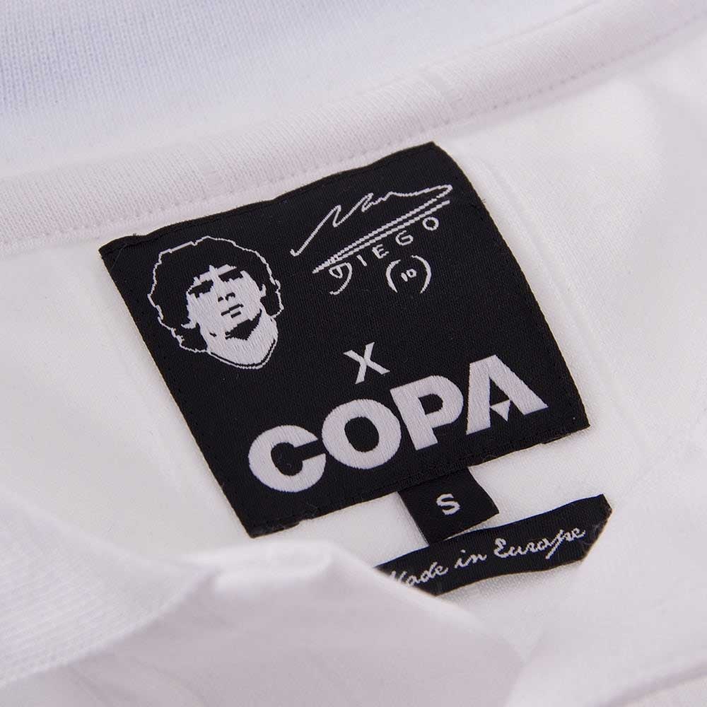 Copa Maradona X COPA Napoli 1986-87 Retro Fotballdrakt Borte