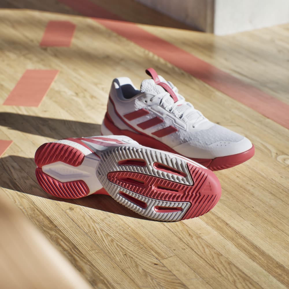 Adidas Crazyflight 5 Hallsko Hvit/Rosa