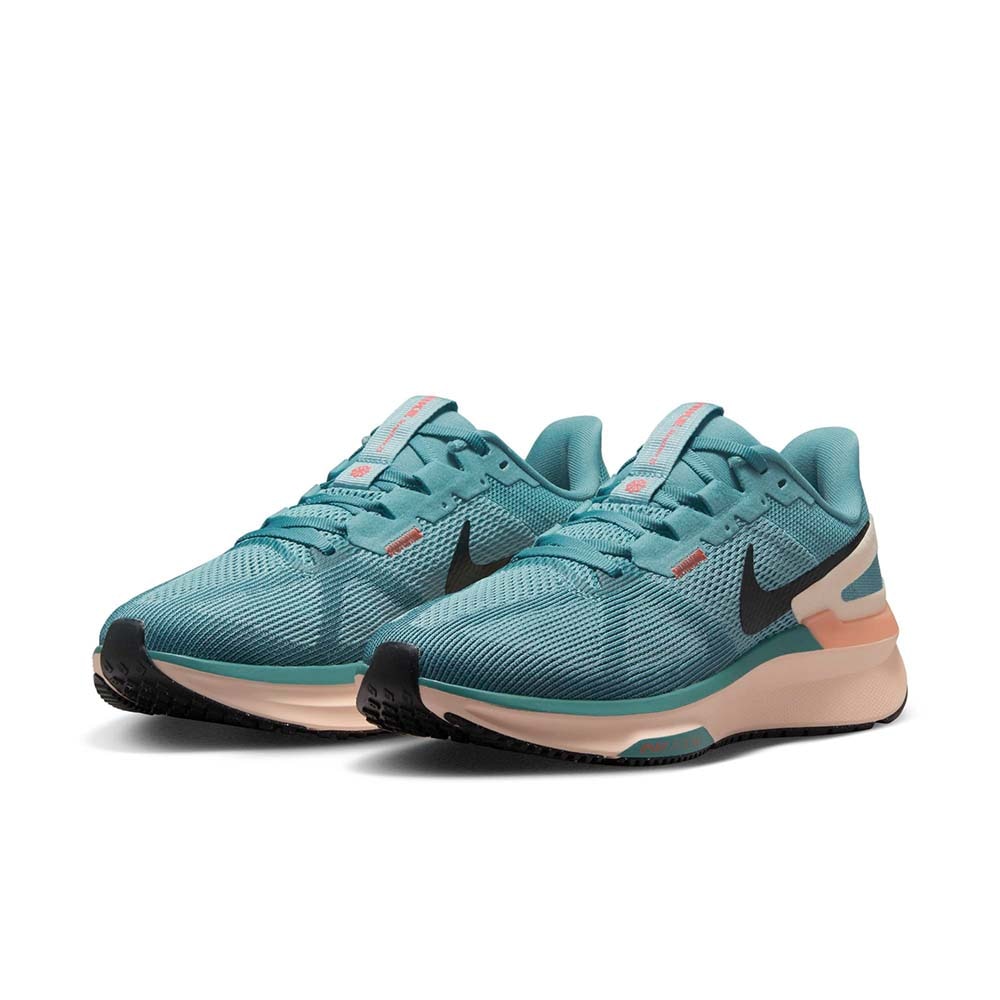 Nike Air Zoom Structure 25 Joggesko Dame Blå/Rosa