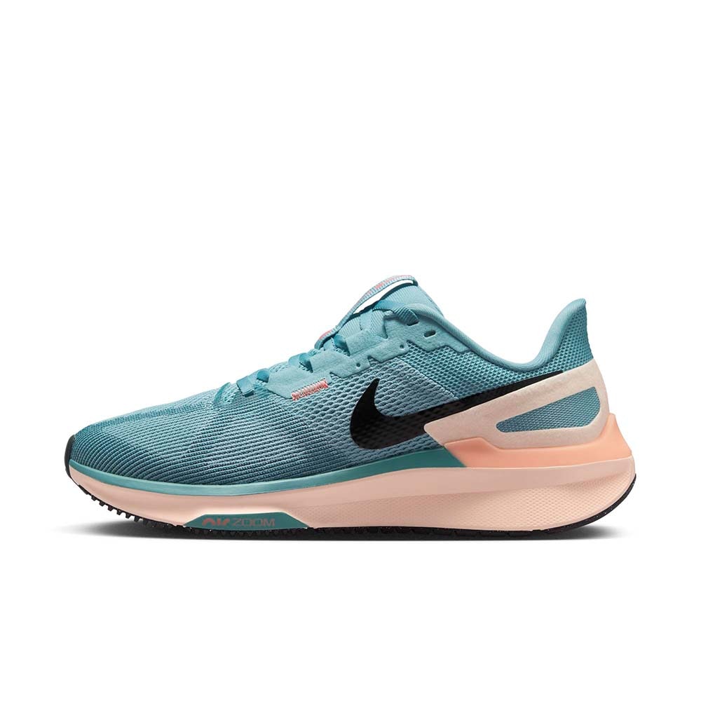 Nike Air Zoom Structure 25 Joggesko Dame Blå/Rosa