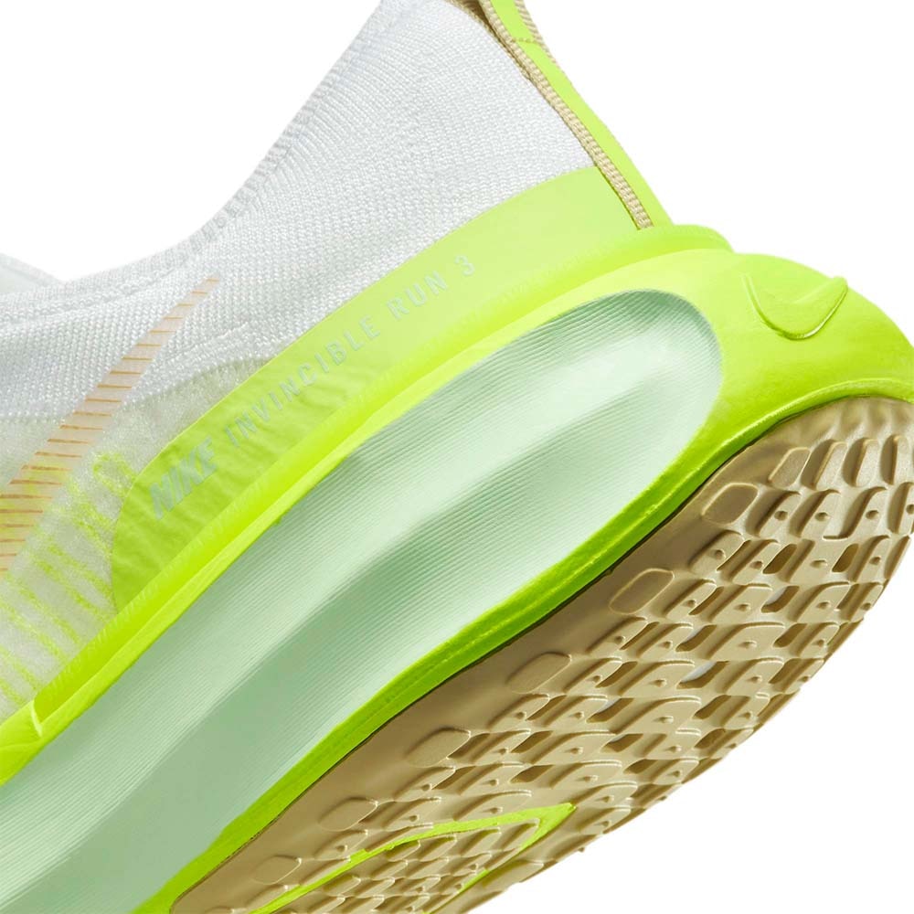 Nike ZoomX Invincible Run Flyknit 3 Joggesko Herre Hvit/Volt