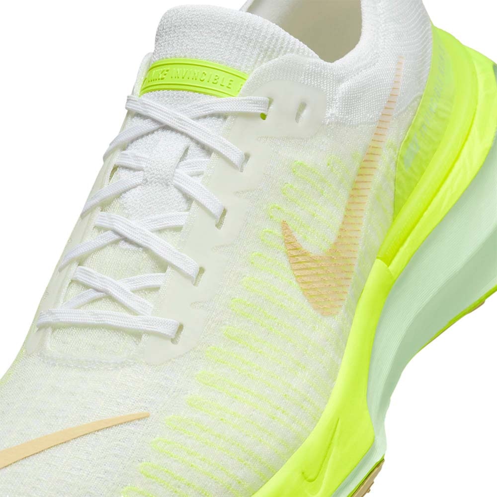 Nike ZoomX Invincible Run Flyknit 3 Joggesko Herre Hvit/Volt