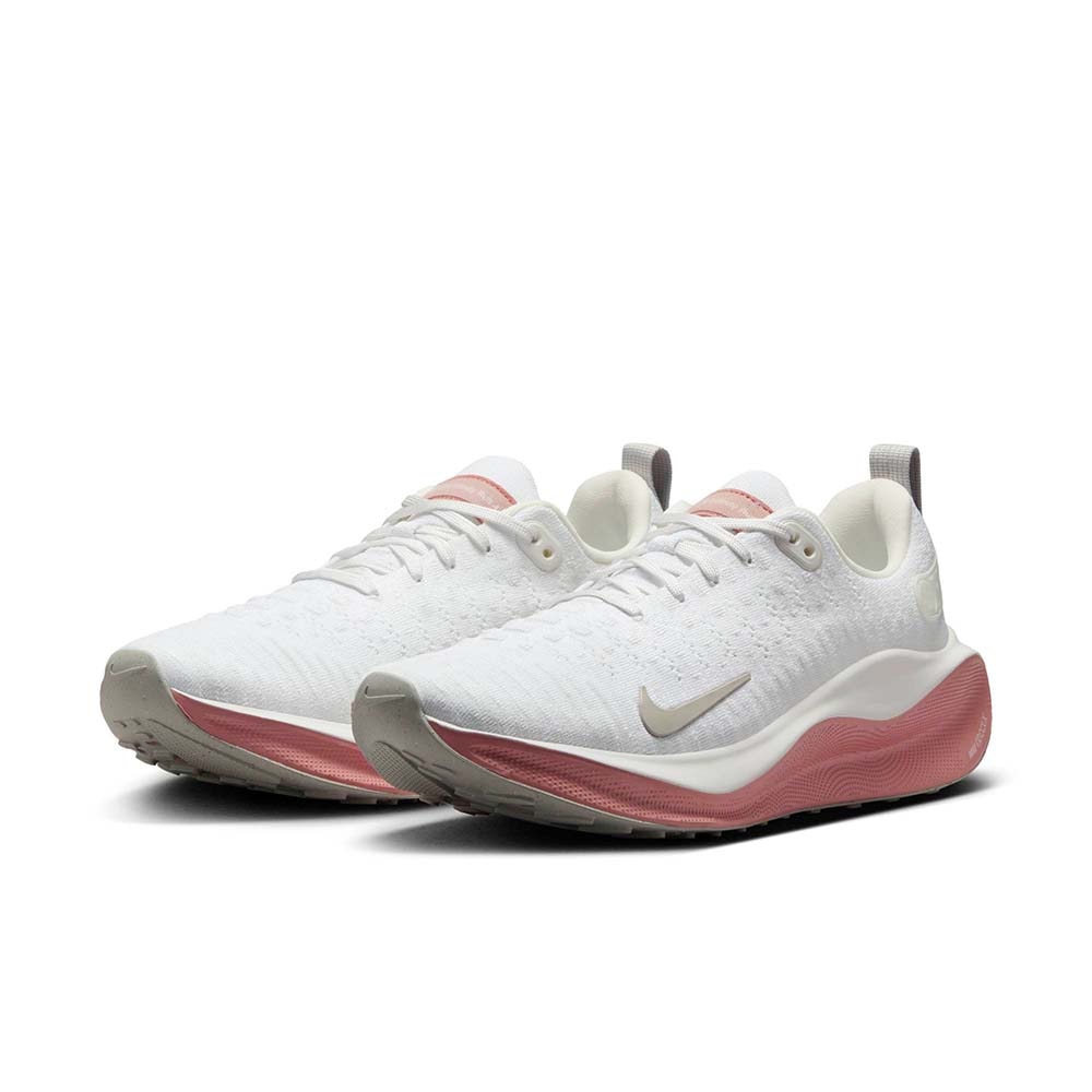 Nike React InfinityRN 4 Joggesko Dame Hvit/Rosa