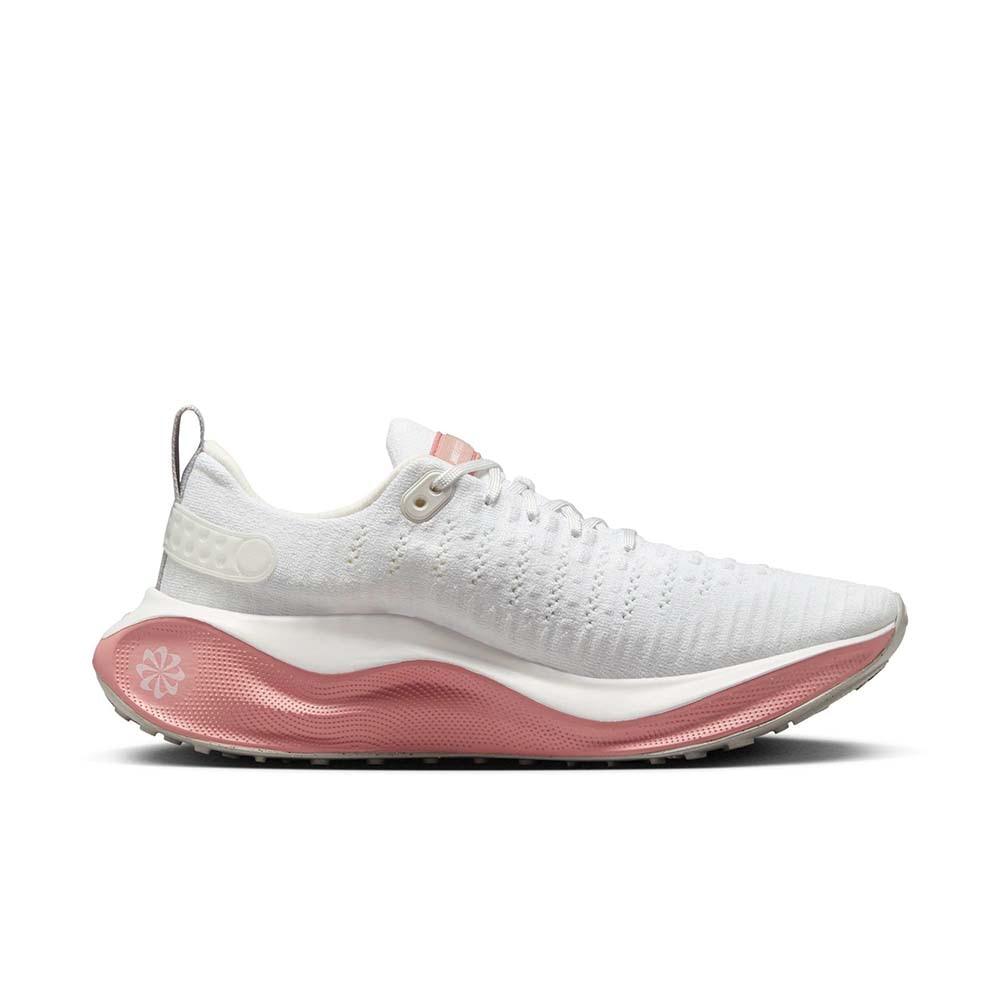 Nike React InfinityRN 4 Joggesko Dame Hvit/Rosa