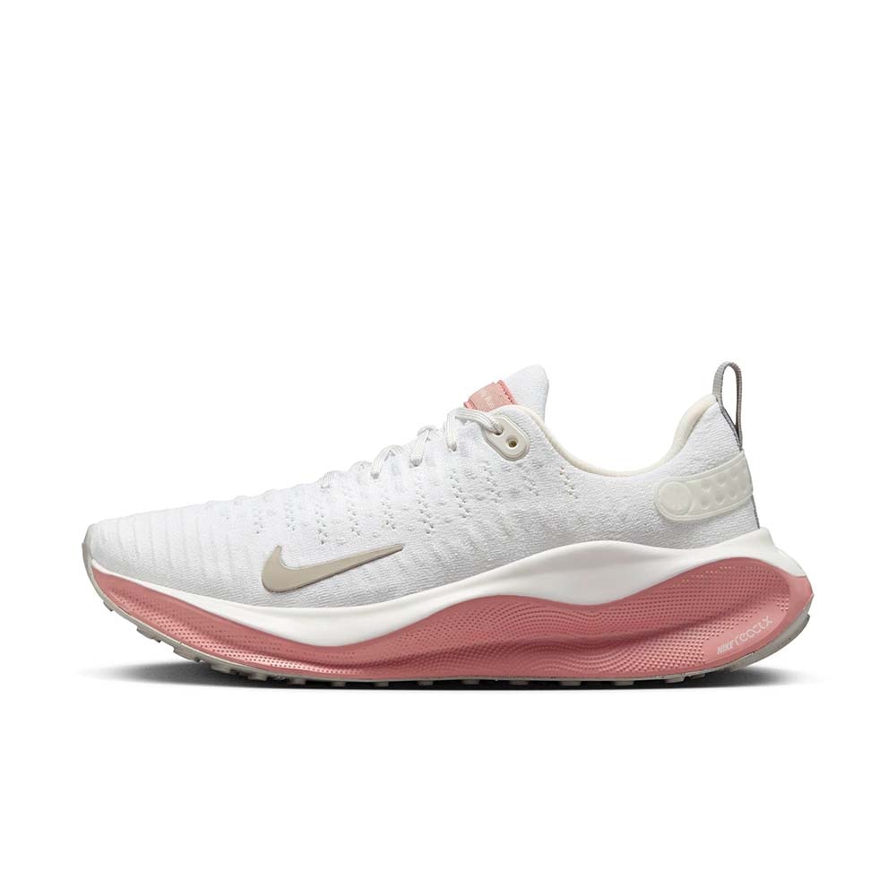 Nike React InfinityRN 4 Joggesko Dame Hvit/Rosa