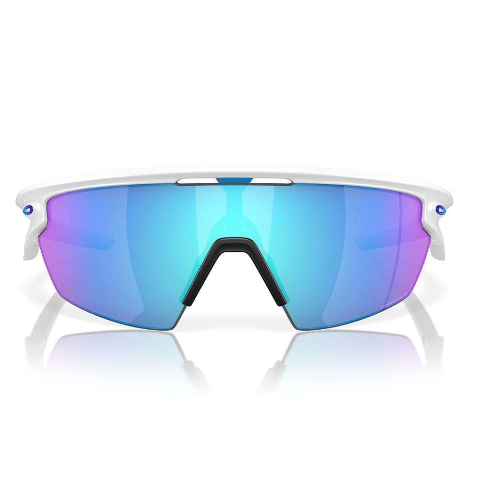 Oakley Sphaera Prizm Polarized Solbriller Hvit/Blå