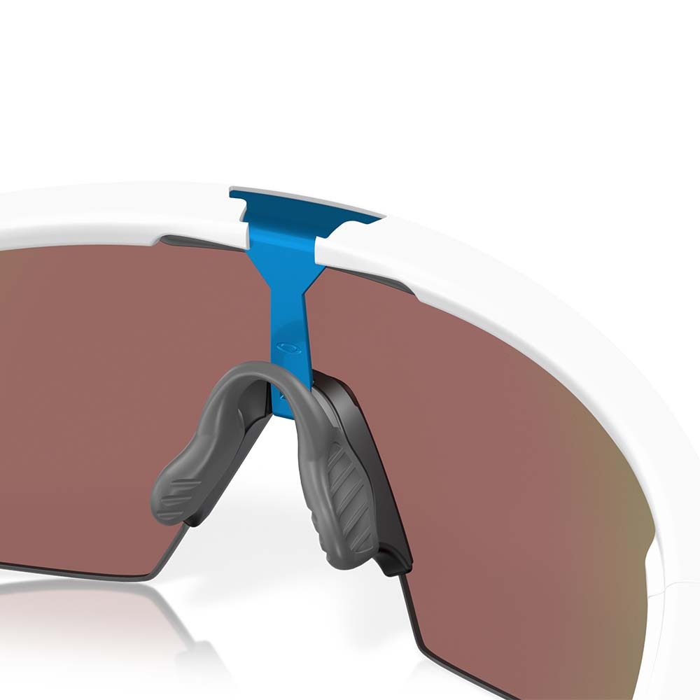 Oakley Sphaera Prizm Polarized Solbriller Hvit/Blå