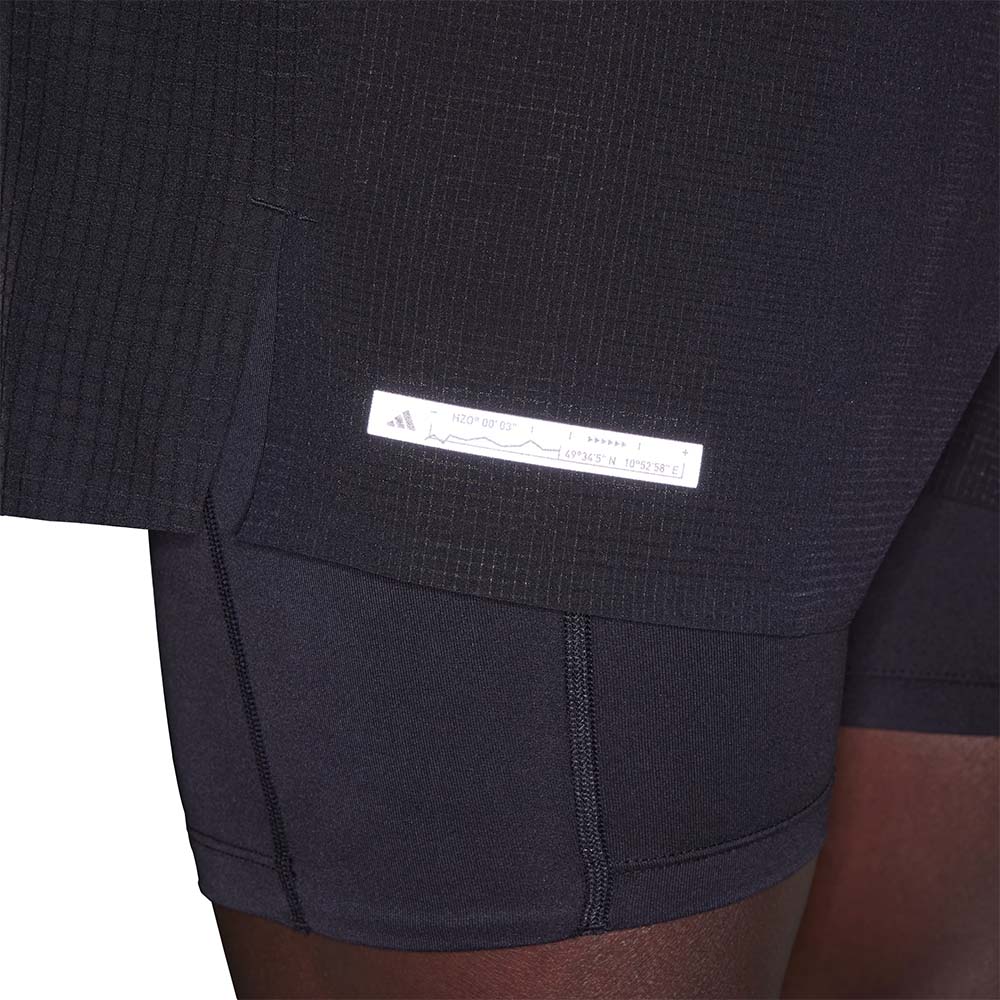 Adidas Ultimate 2in1 Løpeshorts Herre Sort