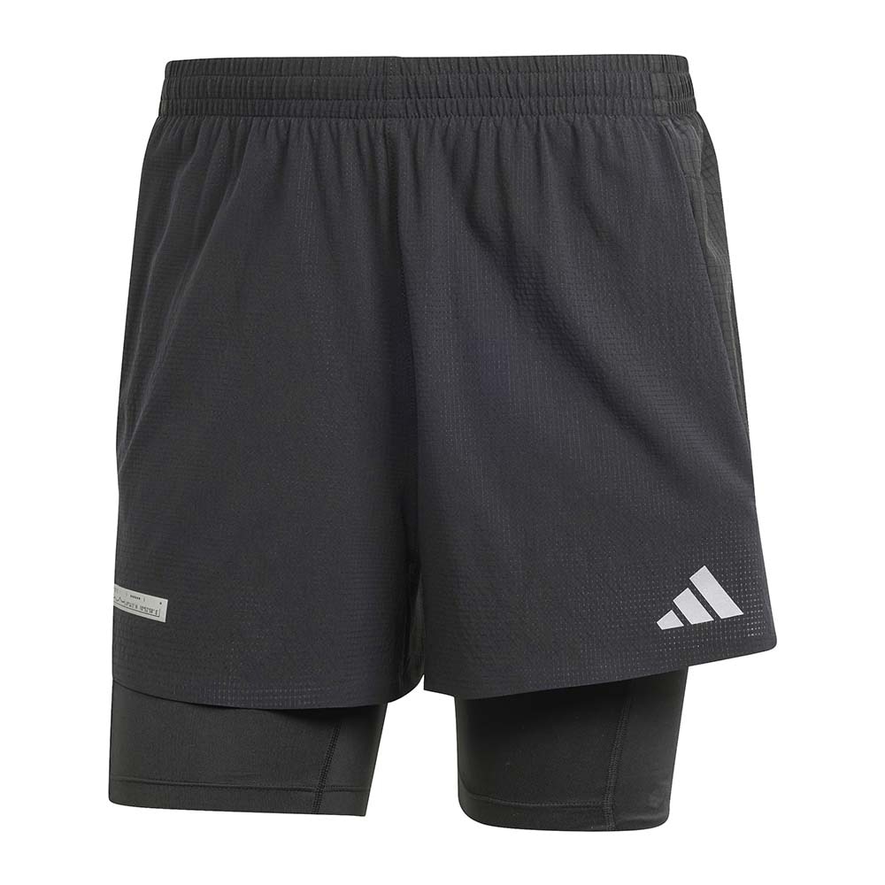 Adidas Ultimate 2in1 Løpeshorts Herre Sort