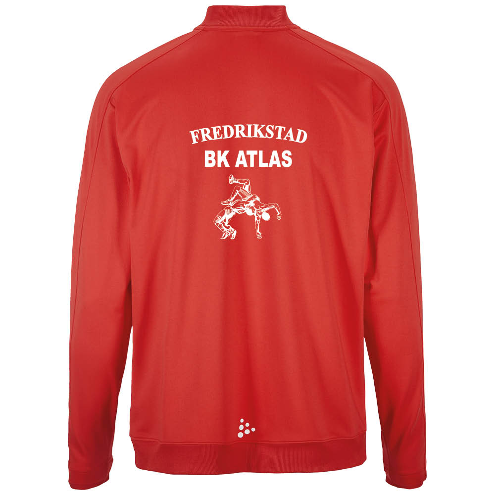 Craft Fredrikstad BK Atlas Half Zip Treningsgenser Rød