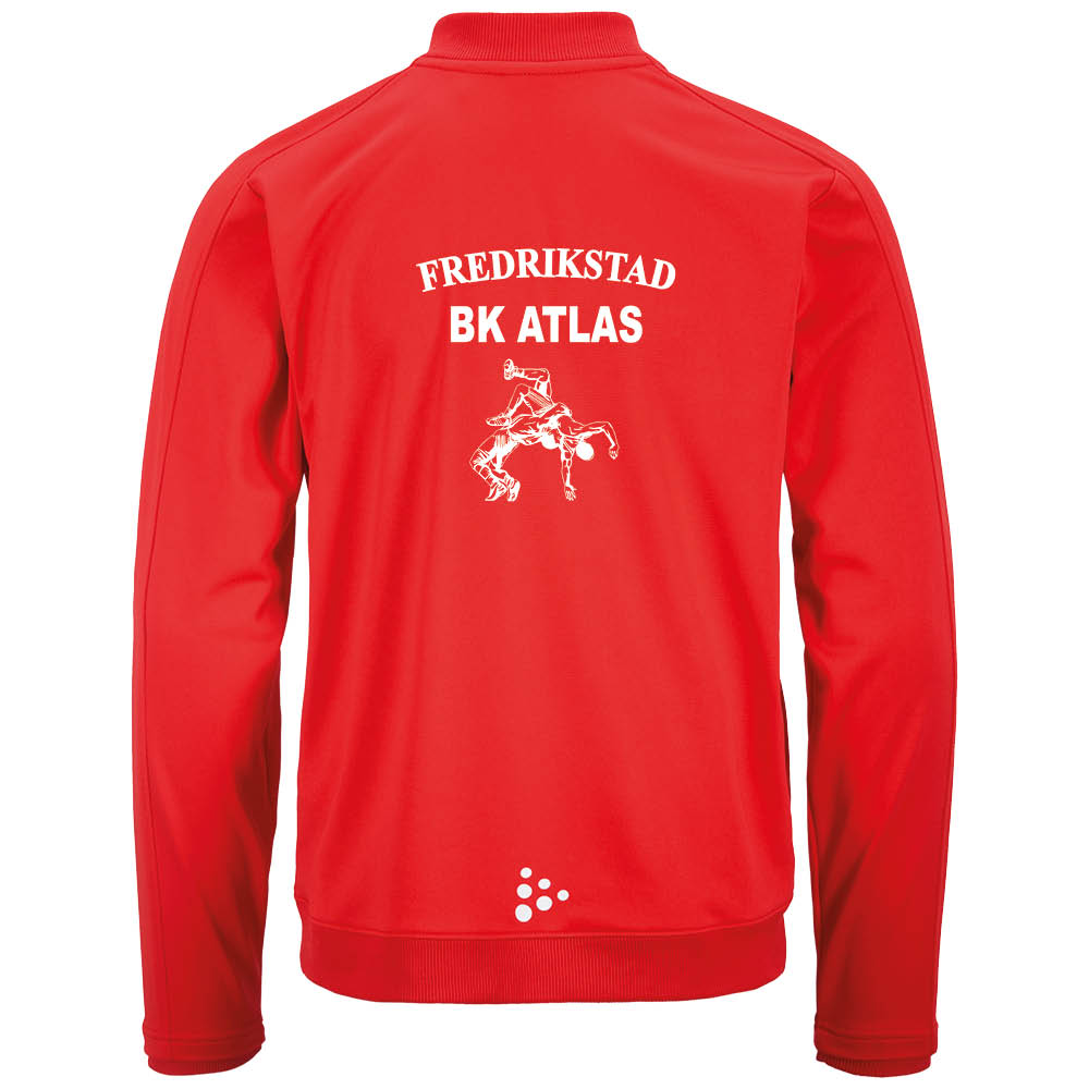 Craft Fredrikstad BK Atlas Half Zip Treningsgenser Barn Rød